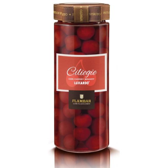 Mazzetti d'Altavilla - Frutta al Liquore Linea Goloso Ciliegie con Cherry Brandy Luxardo 640 gr.