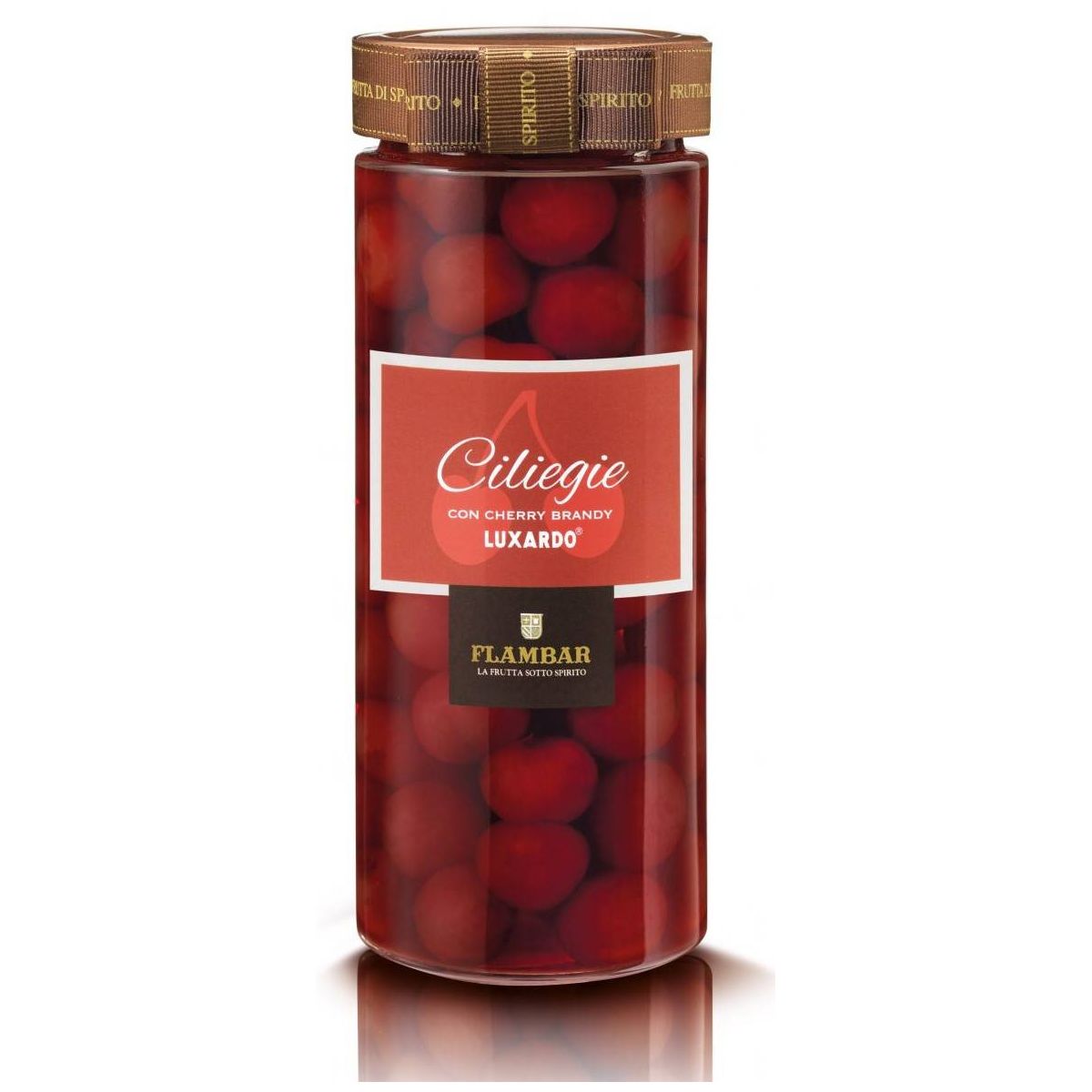 Mazzetti d'Altavilla - Frutta al Liquore Linea Goloso Ciliegie con Cherry Brandy Luxardo 640 gr.