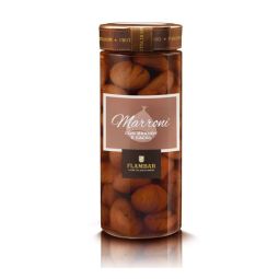 Mazzetti d'Altavilla - Frutta al Liquore Linea Goloso Marroni con Brandy e Cacao 760 gr.