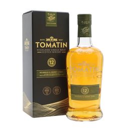 Tomatin Distillery - Single Malt Scotch Whisky Bourbon & Sherry Casks 12 y 0,70 lt. + Box