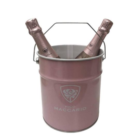 Secchiello Glacette Pico Maccario da 2 Bottiglie Rosa