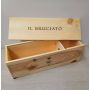 Cassetta Legno VUOTA Antinori Bolgheri Il Bruciato da 1 bottiglia MAGNUM