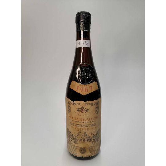 Vintage Bottle - Giovanni Bertolino Barbaresco Riserva Speciale DOC 1967 0,72 lt. - COD. 1978
