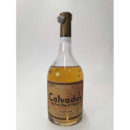 Vintage Bottle - Cusenier Calvados du bon Roy d'Yvetot 0,75 lt. SIGILLO STELLA - COD. 5380