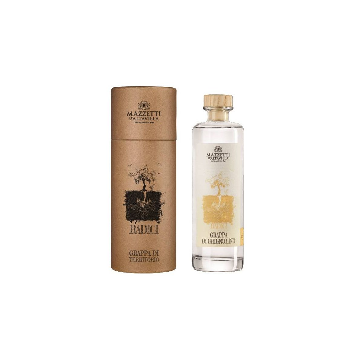 Mazzetti d'Altavilla - Grappa di Grignolino in purezza Radici 0,50 lt.
