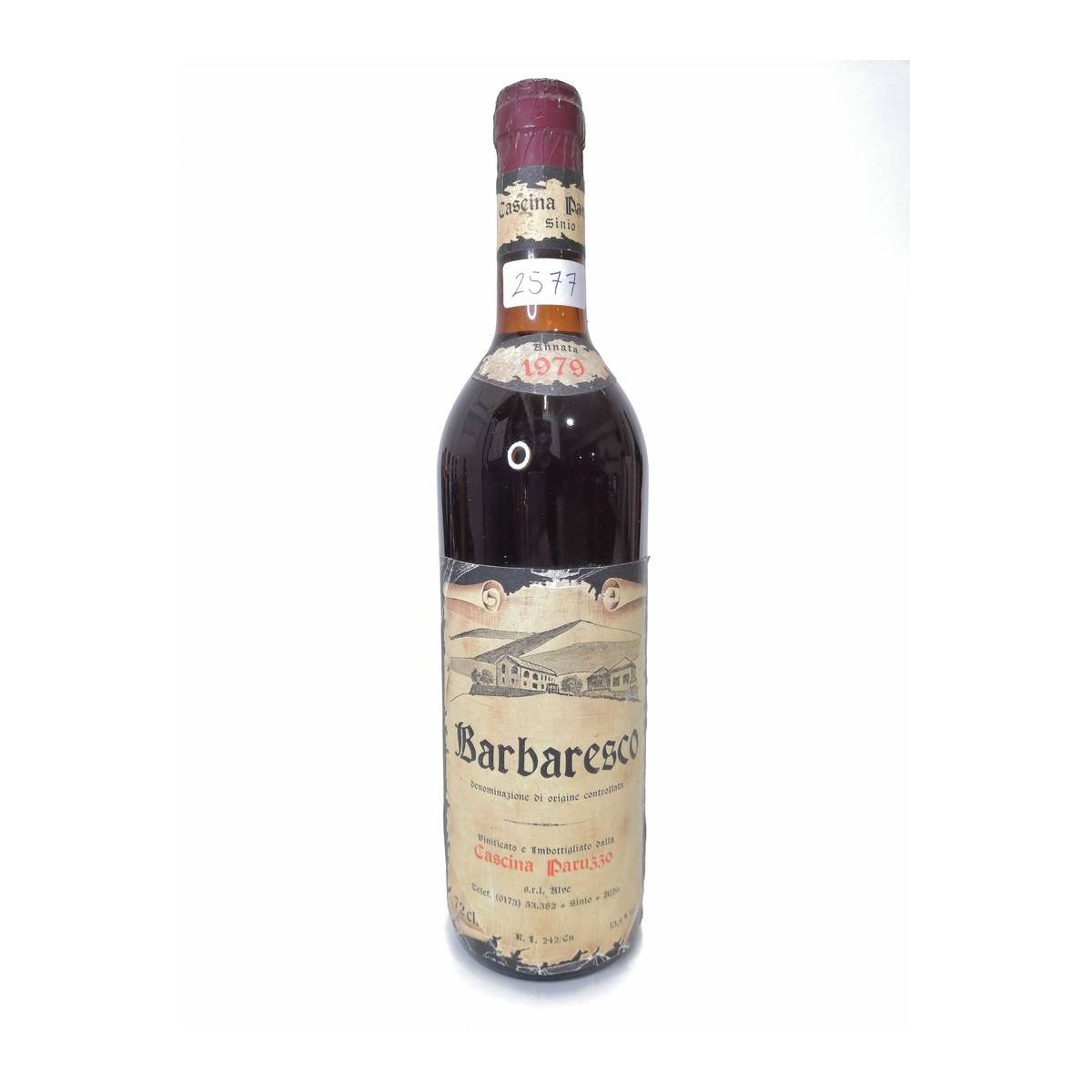 Vintage Bottle - Cascina Paruzzo Barbaresco DOC 1979 0,72 lt. - COD. 2577
