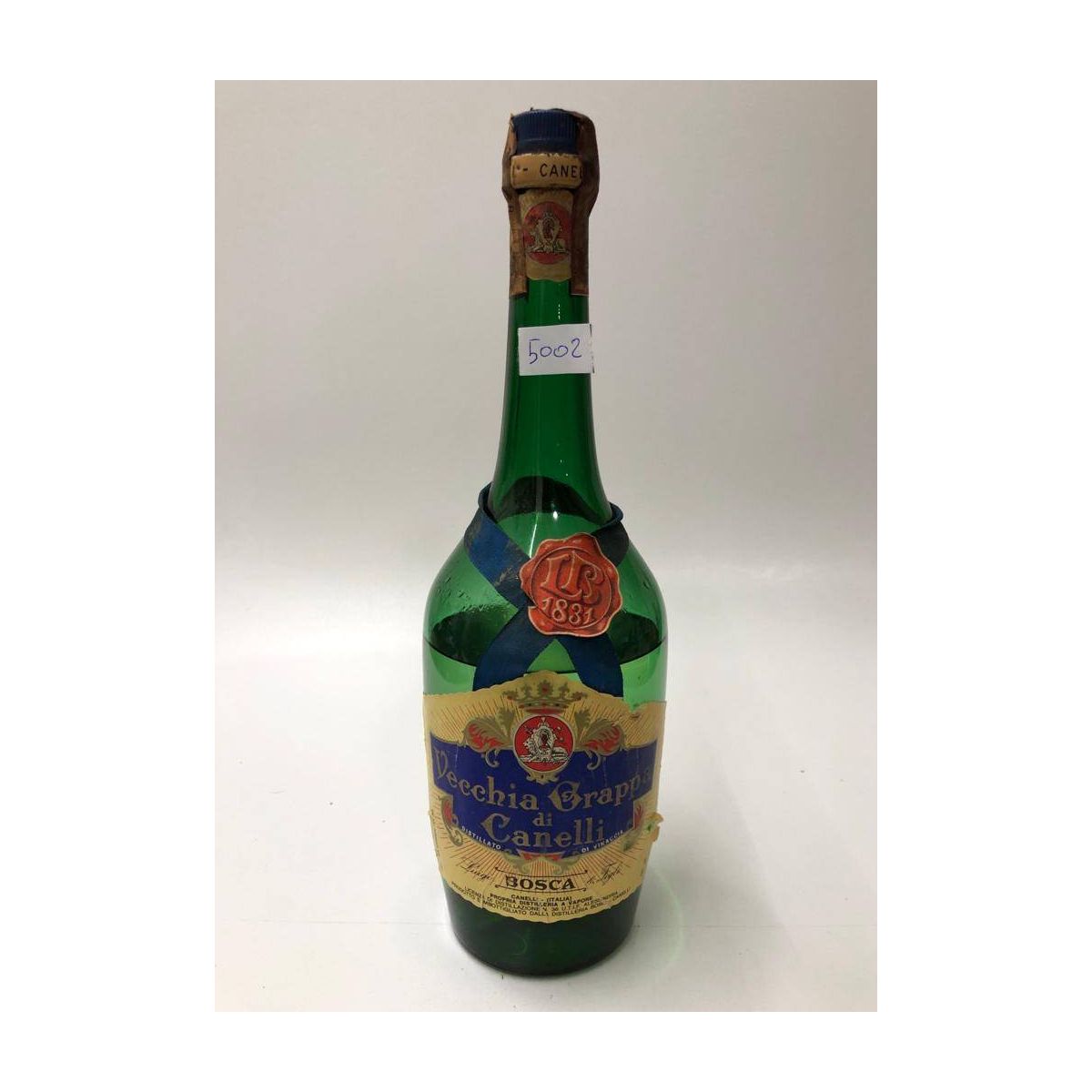 Vintage Bottle - Bosca Vecchia Grappa Di Canelli 1 lt. LOW LEVEL - COD. 5002