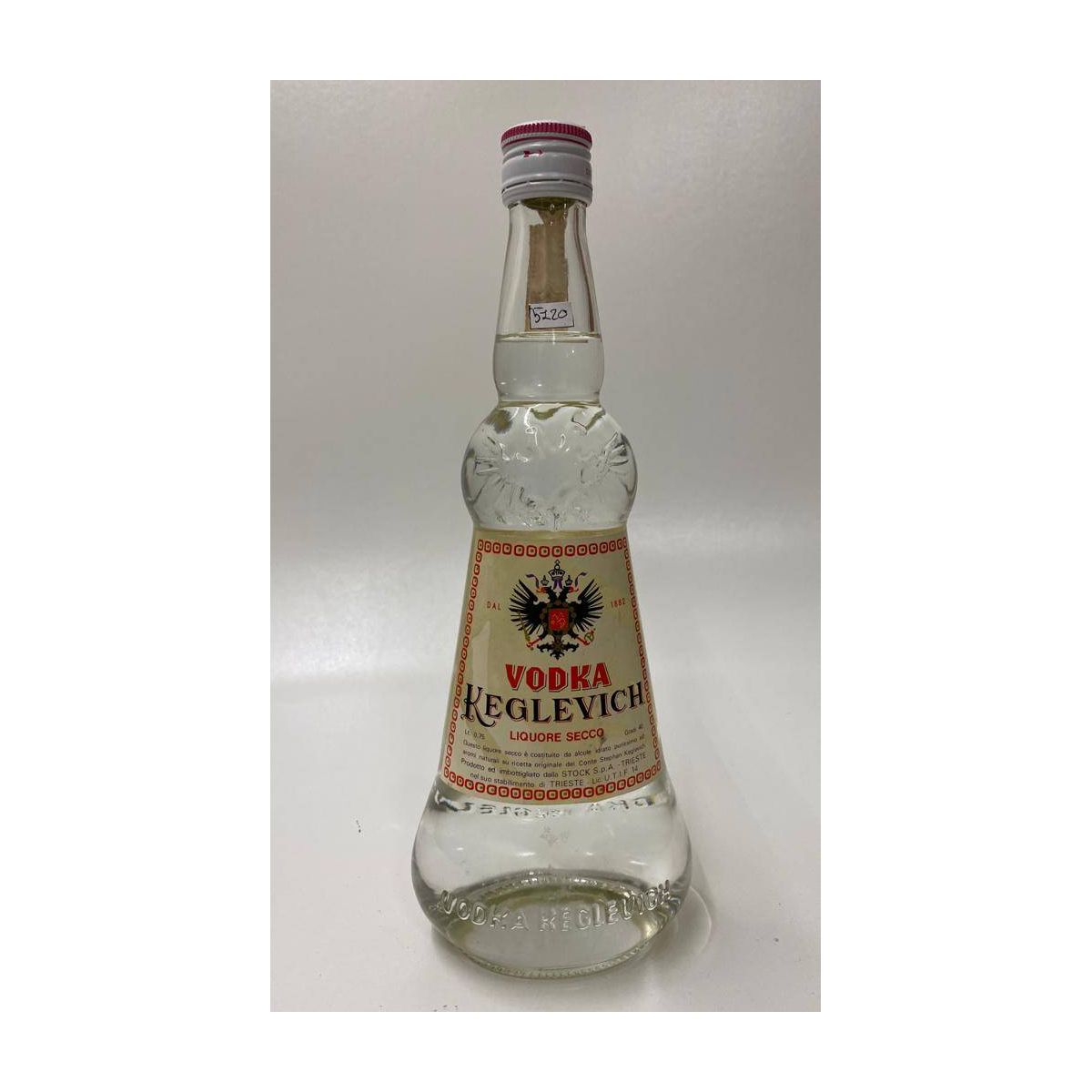 Vintage Bottle - Keglevich Vodka Liquore Secco 40.0 0,75 lt. - COD. 5120
