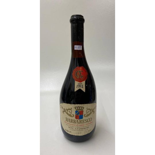 Vintage Bottle - Succ. A. Camerano Barbaresco 1974 0,75 lt. - COD. 1488