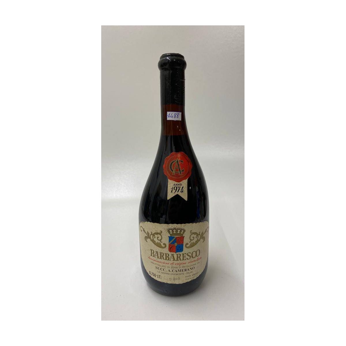 Vintage Bottle - Succ. A. Camerano Barbaresco 1974 0,75 lt. - COD. 1488