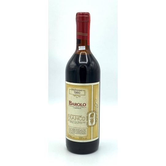 Vintage Bottle - Franco Barolo DOCG 1980 0,75 lt. - COD. 2973
