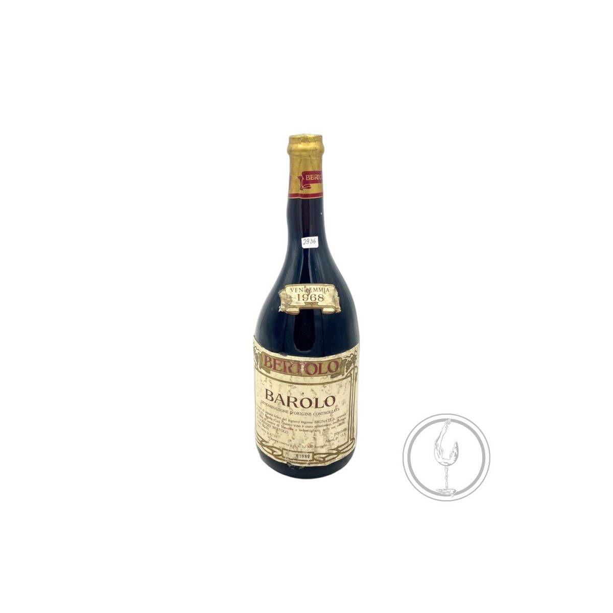 Vintage Bottle - Bertolo Barolo DOC 1968 0,72 lt. - COD. 2936