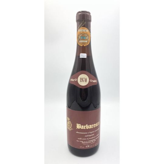 Vintage Bottle - Consorzio Agrario Provinciale di Asti Barbaresco DOC 1970 0,72 lt. - COD. 2840
