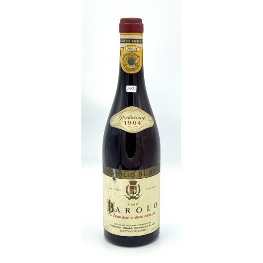Vintage Bottle - Consorzio Agrario Provinciale di Asti Barolo DOC 1964 0,72 lt. - COD. 2880