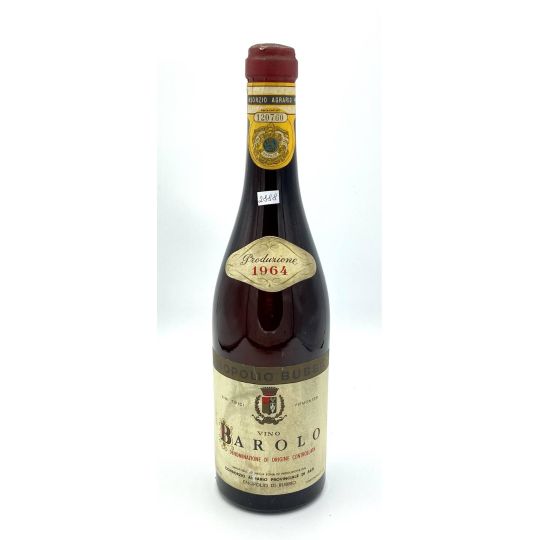 Vintage Bottle - Consorzio Agrario Provinciale di Asti Barolo DOC 1964 0,72 lt. - COD. 2888