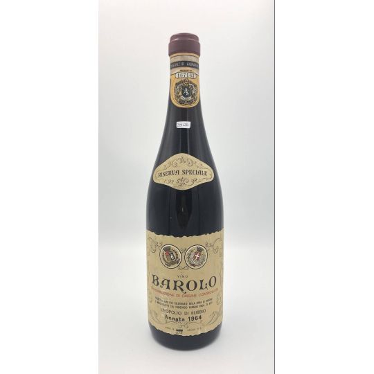 Vintage Bottle - Enopolio di Bubbio Barolo Riserva Speciale DOC 1964 0,72 lt. - COD. 2806