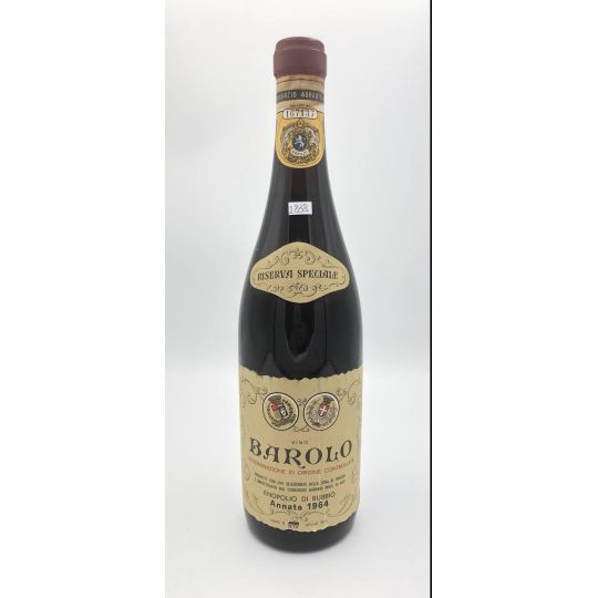 Vintage Bottle - Enopolio di Bubbio Barolo Riserva Speciale DOC 1964 0,72 lt. - COD. 2838