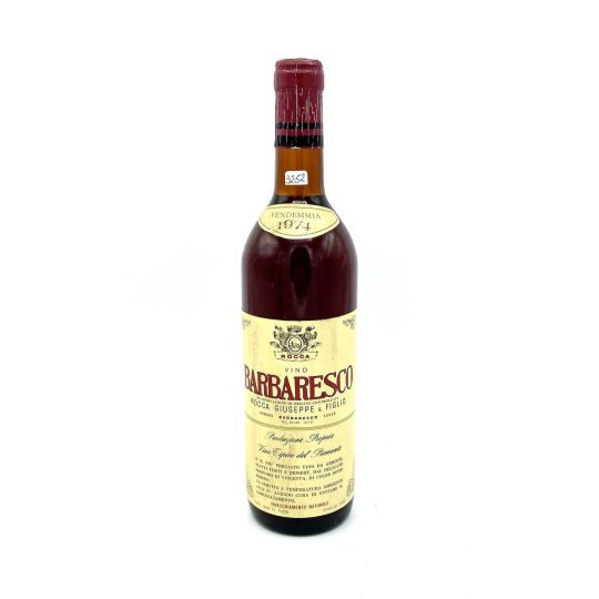 Vintage Bottle - Rocca Giuseppe & Figlio Barbaresco DOC 1974 0,72 lt. - COD. 3252