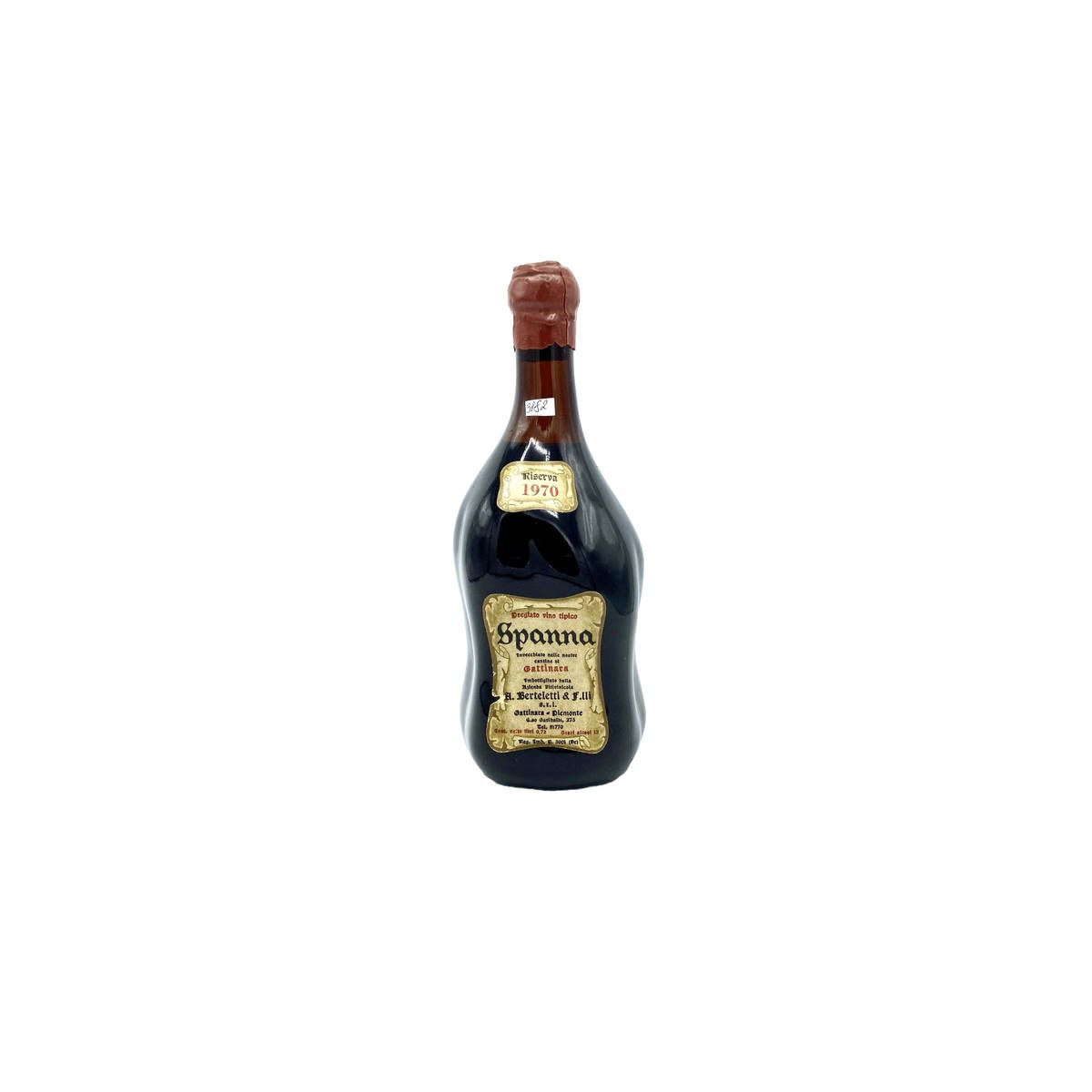Vintage Bottle - Az. Agr. F.lli Berteletti Spanna 1970 0,72 lt. - COD. 3182
