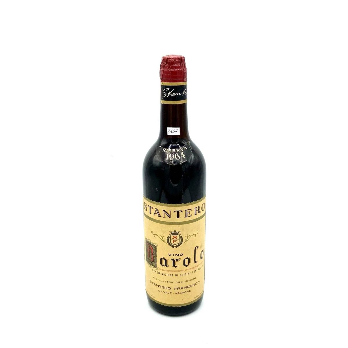 Vintage Bottle - Stantero Francesco Barolo Riserva DOC 1964 0,72 lt. - COD. 3157