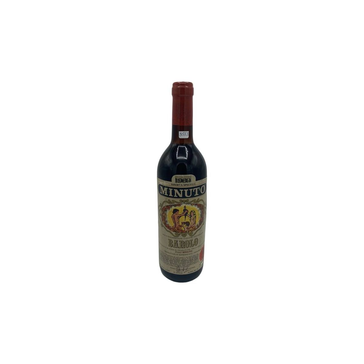Vintage Bottle - F.lli Minuto Barolo Riserva Speciale DOC 1969 0,72 lt. - COD. 3553