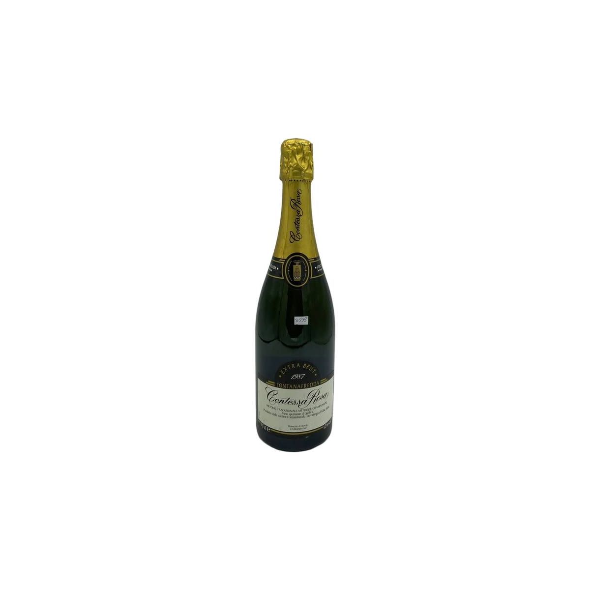 Vintage Bottle - Fontanafredda Metodo Classico Contessa Rosa Extra Brut 1987 0,75 lt. - COD. 3599