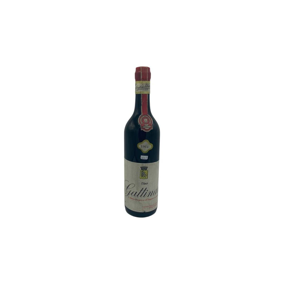 Vintage Bottle - Cantina Sociale Cooperativa di Gattinara Vino Gattinara DOC 1964 0,72 lt. - COD. 3669