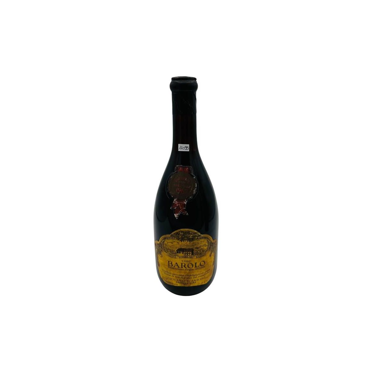 Vintage Bottle - Poderi Giovanni Scanavino Barolo Riserva Speciale DOC 1967 0,72 lt. - COD. 11099