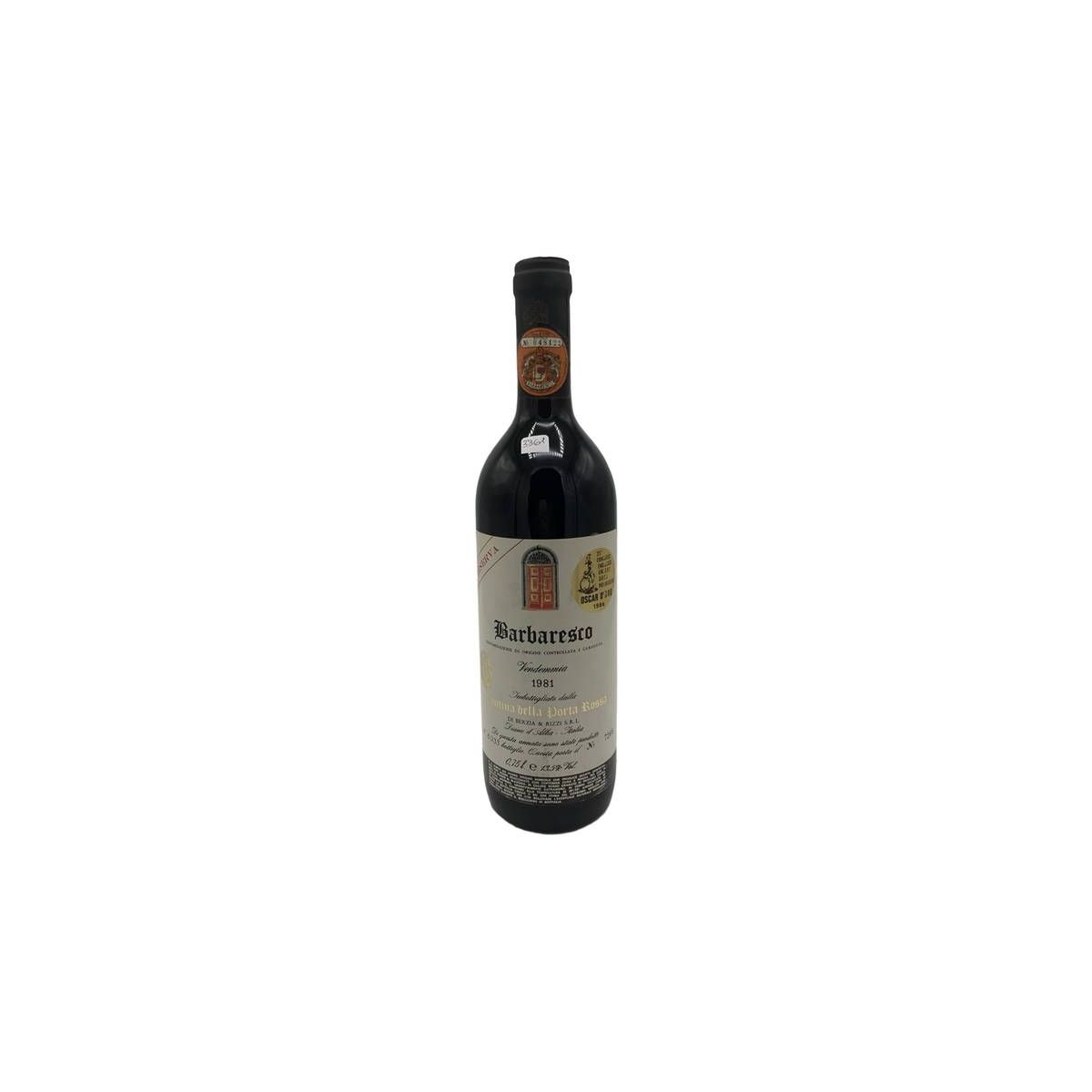 Vintage Bottle - Cantina della Porta Rossa Barbaresco Riserva DOCG 1981 0,75 lt. - COD. 3861