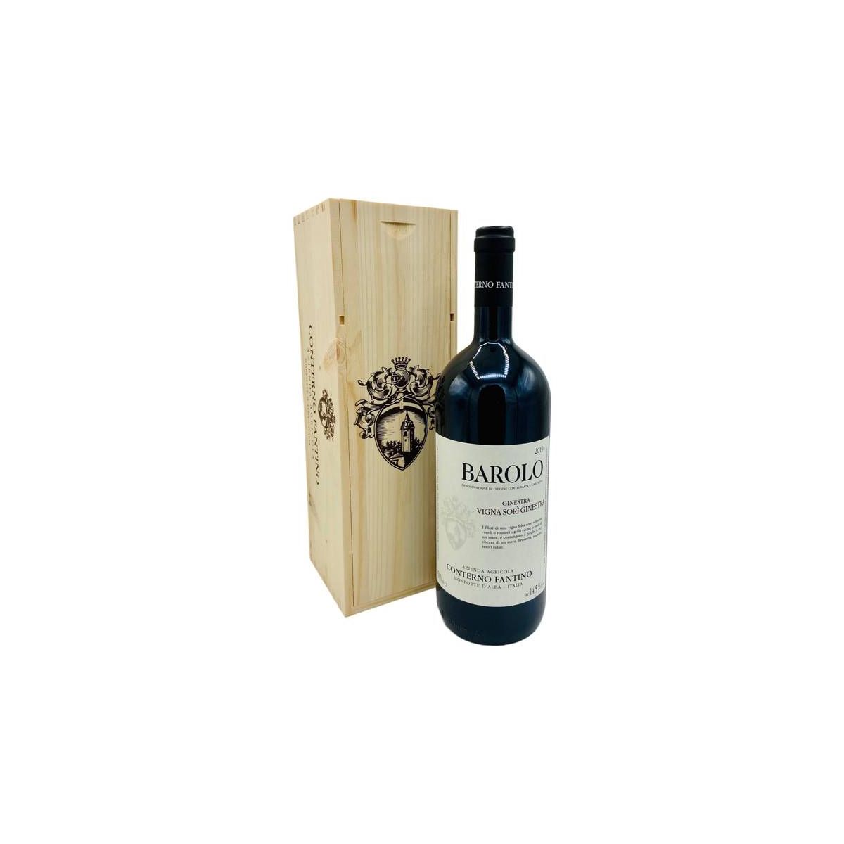 Conterno Fantino - Barolo DOCG Ginestra Vigna Sorì Ginestra 2019 1,5 lt. MAGNUM + Box Legno