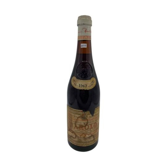 Vintage Bottle - Dott. Giacomo Damilano Barolo DOC 1967 0,72 lt. RUINED LABEL - COD. 11107