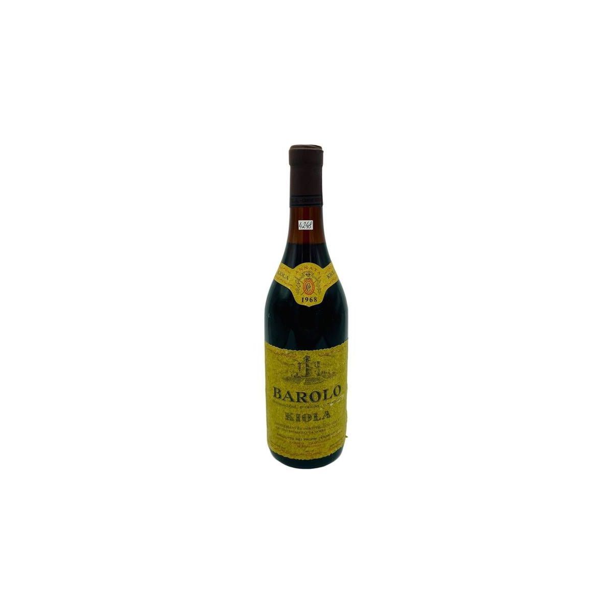 Vintage Bottle - Kiola Barolo DOC 1968 0,72 lt. - COD. 4248