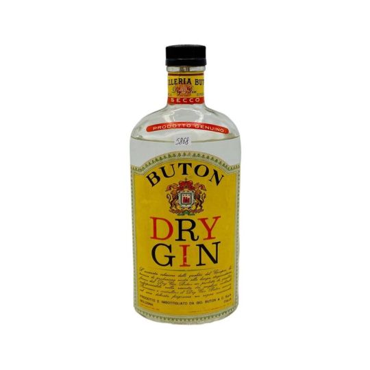 Vintage Bottle - Gio. Buton & C. Buton Dry Gin 0,75 lt. SIGILLO STELLA - COD. 5868