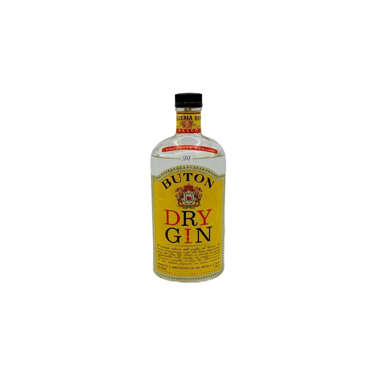 Vintage Bottle - Gio. Buton & C. Buton Dry Gin 0,75 lt. SIGILLO STELLA - COD. 5868