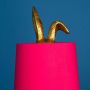Werner Voss - Lampada da Tavolo Hiding Bunny Coniglio Nascosto Magenta