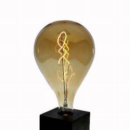 Werner Voss - Lampadina a filamento LED Factory, look vintage E27, 4 W, 220 V, 16x28 cm