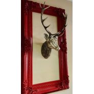 Werner Voss - Cornice dcorativa Red 80 x 150 cm Venezia Decor (solo cornice, cervo non incluso)