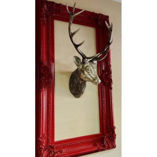 Werner Voss - Cornice dcorativa Red 80 x 150 cm Venezia Decor (solo cornice, cervo non incluso)
