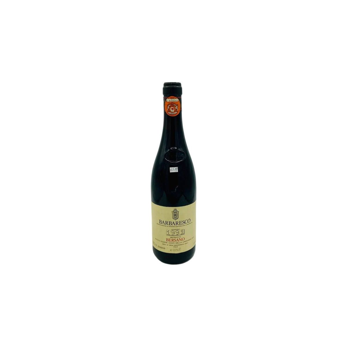 Vintage Bottle - Bersano Barbaresco DOCG 1991 0,75 lt. - COD. 4519
