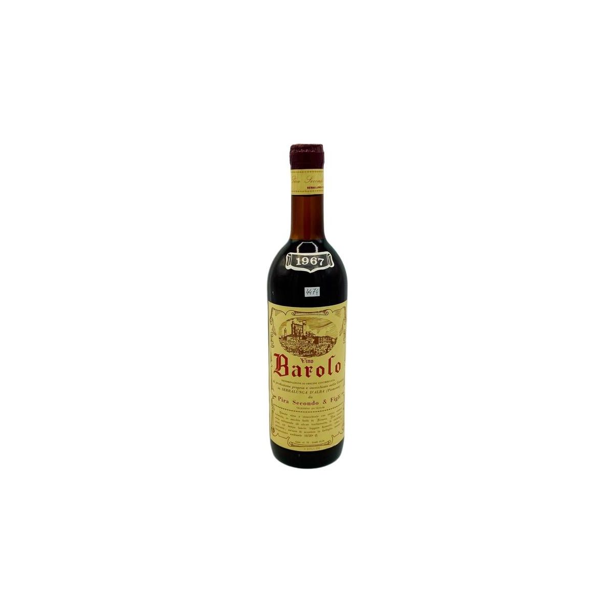 Vintage Bottle - Pira Secondo & Figli Barolo 1967 0,72 lt. - COD. 4474