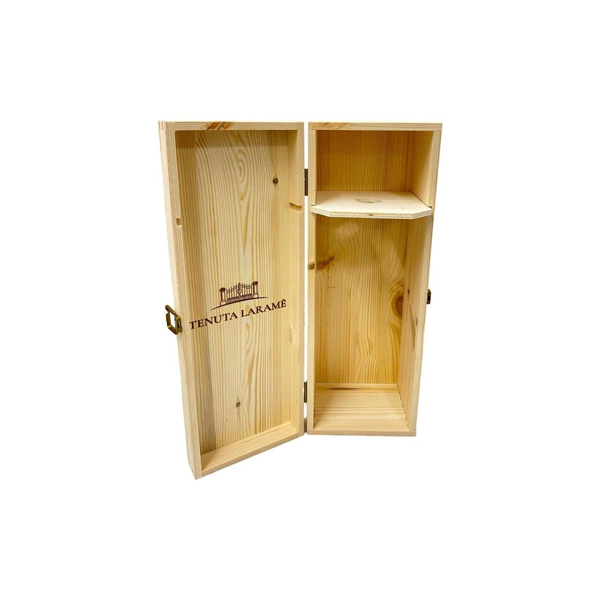 Cassetta Legno VUOTA Tenuta Laramè da 1 bottiglia MAGNUM