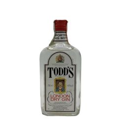 Vintage Bottle - Findlater Mackie Todd & Co. Todd's London Dry Gin 0,70 lt.  - COD. 6175
