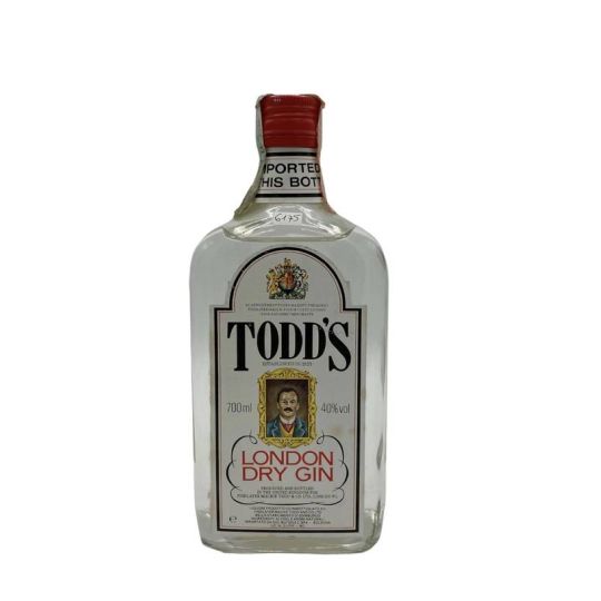 Vintage Bottle - Findlater Mackie Todd & Co. Todd's London Dry Gin 0,70 lt.  - COD. 6175