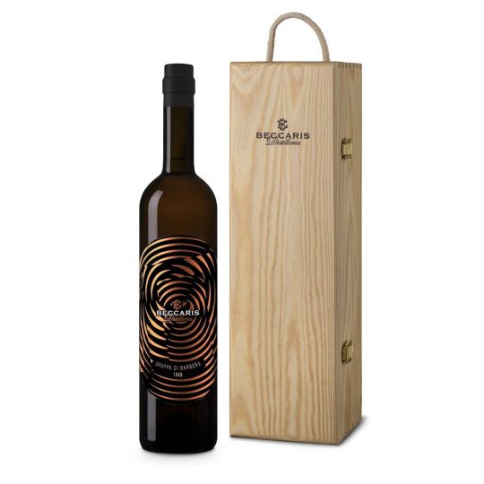 Beccaris - Linea Novecento Grappa di Barbera 1999 1,5 lt. MAGNUM + Box Legno