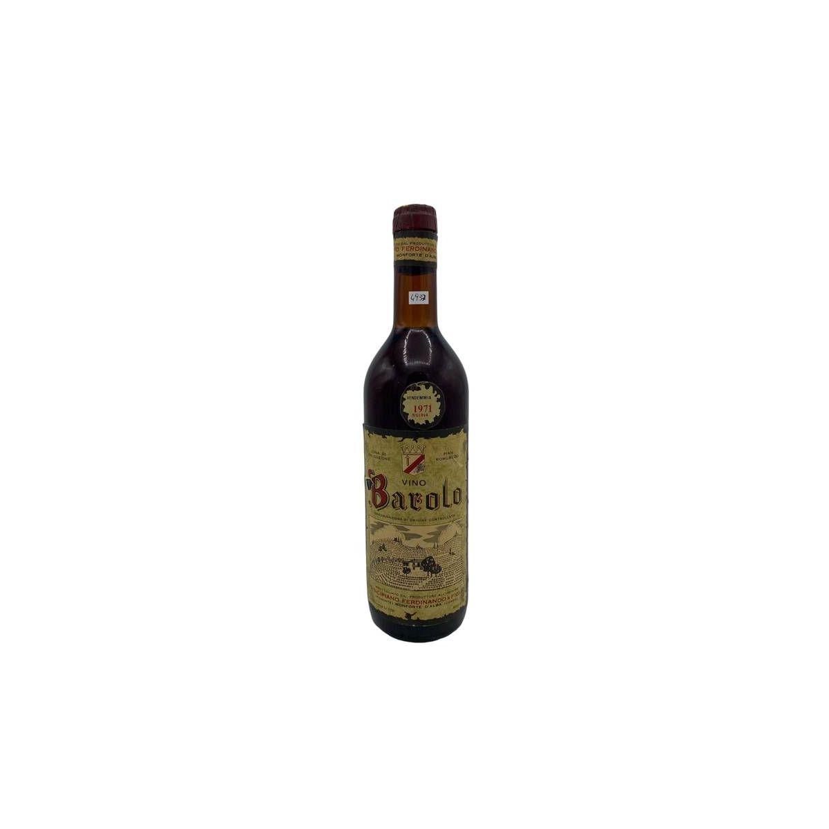 Vintage Bottle - Principiano Ferdinando Barolo Riserva DOC 1971 0,72 lt. - COD. 4937