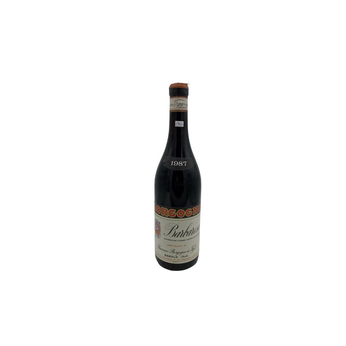 Vintage Bottle - Borgogno Barbaresco DOCG 1987 0,75 lt. - COD. 4990