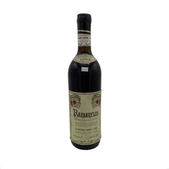 Vintage Bottle - Alessandro Odore Barbaresco DOC 1983 0,75 lt. - COD. 10028
