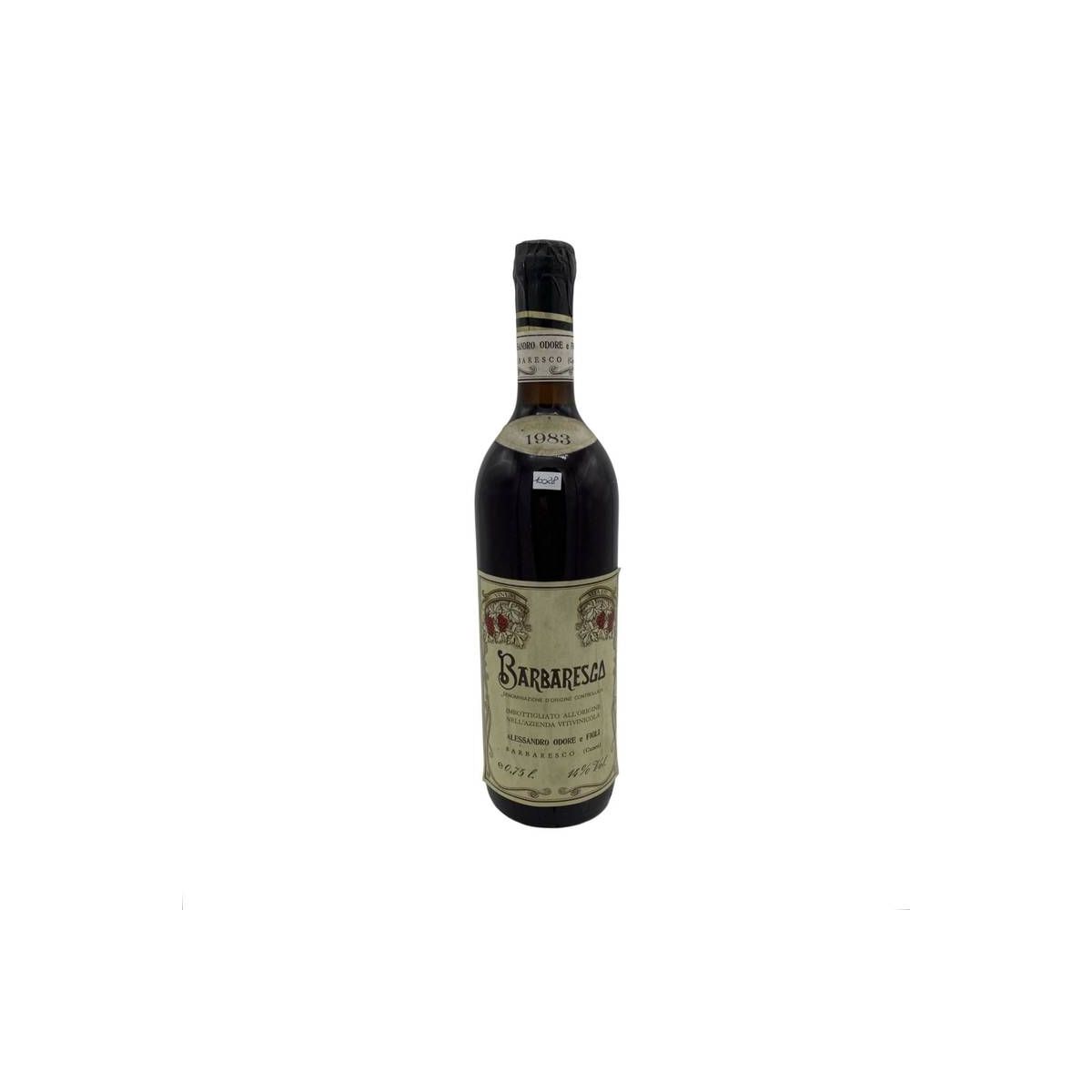 Vintage Bottle - Alessandro Odore Barbaresco DOC 1983 0,75 lt. - COD. 10028
