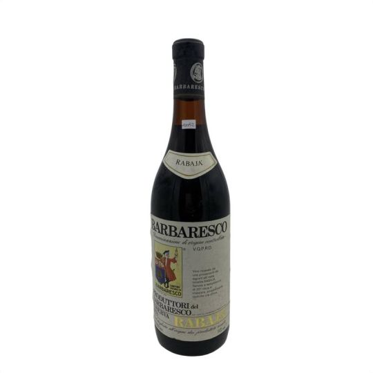 Vintage Bottle - Produttori del Barbaresco Barbaresco Riserva DOC Rabaja 1978 0,75 lt. - COD. 10052