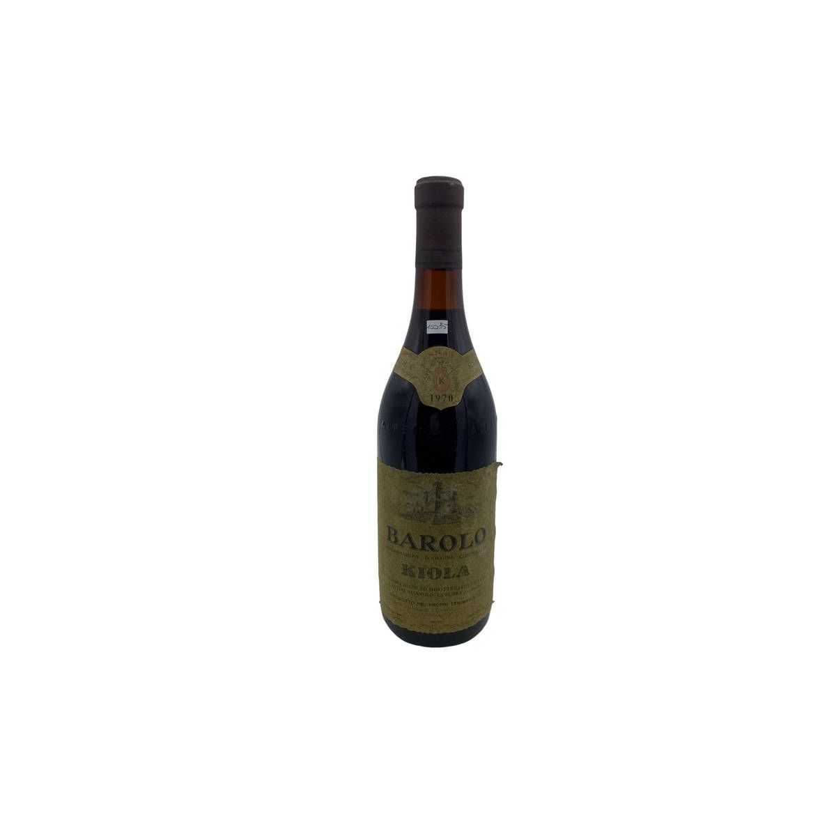 Vintage Bottle - Kiola Barolo DOC 1970 0,72 lt. - COD. 10085
